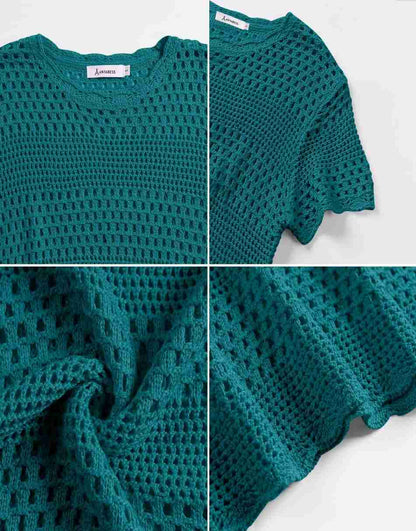 Women Swimsuit Crochet Swim Cover Up Summer Bathing Suit Swimwear Beach Dress